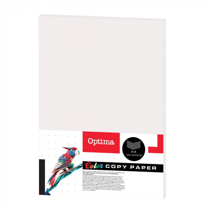 EU HARTIE IMPRIMANTA A4 80GR/M2 100/SET ALB 130059 [1]
