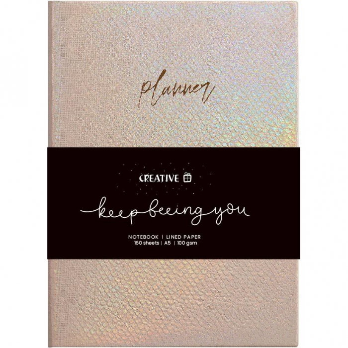 NOTES A5 80 FILE, CREATIVE, LINII, IMITATIE PIELE 778063 [2]
