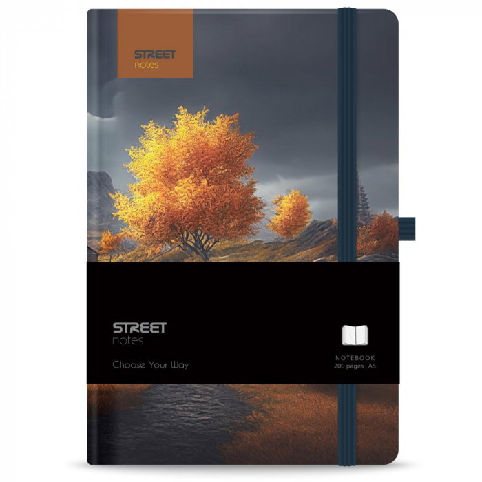 NOTES A5 96 FILE, CU ELASTIC, LINII, STREET TREES SERENITY 778100 [2]