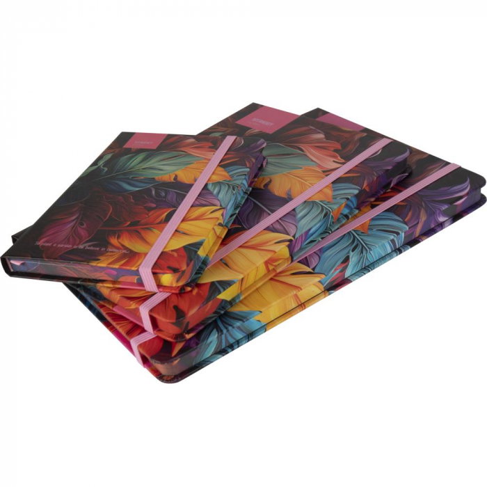 NOTES A6 96 FILE, CU ELASTIC, LINII, STREET FLOWERS PETAL 778090 [2]