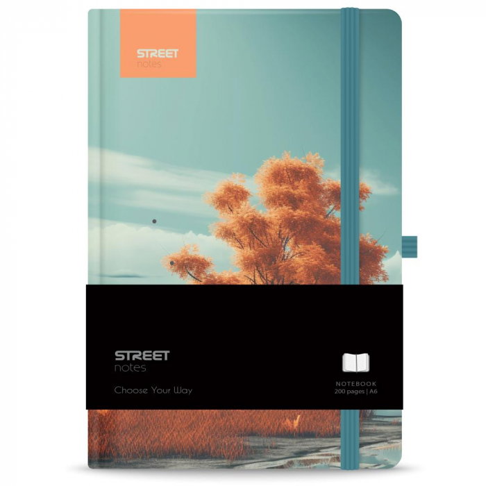 NOTES A6 96 FILE, CU ELASTIC, LINII, STREET TREES ENCHANTED 778111 [1]