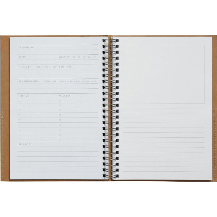 PLANNER CALATORIE 21*15CM 120 FILE LINII 778059 [4]