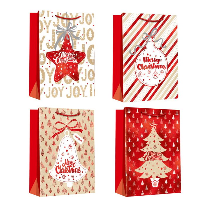 SACOSA CADOU CRACIUN 18*23*10CM DELUXE PLUS M XMAS 71654 [1]