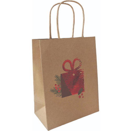 SACOSA CADOU CRACIUN 18*23*10CM DELUXE PLUS M XMAS 77683 [1]