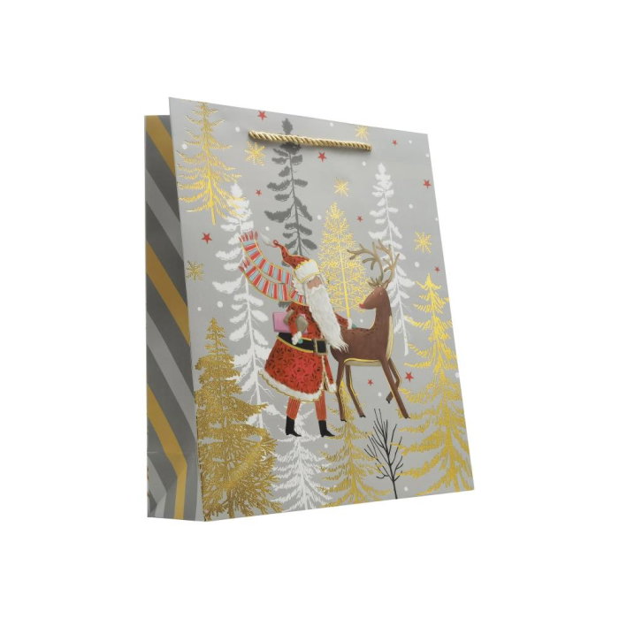 SACOSA CADOU CRACIUN 26*32*10CM DELUXE L XMAS 71653 [4]