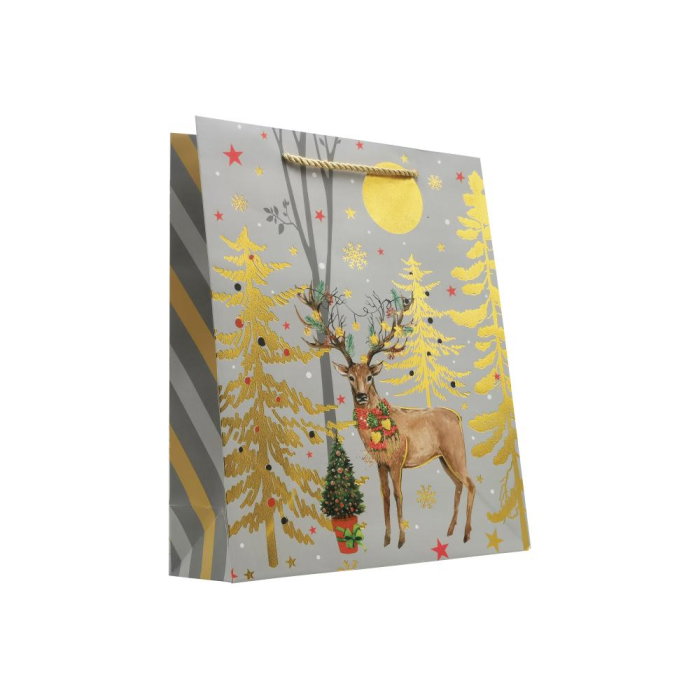 SACOSA CADOU CRACIUN 26*32*10CM DELUXE L XMAS 71653 [3]