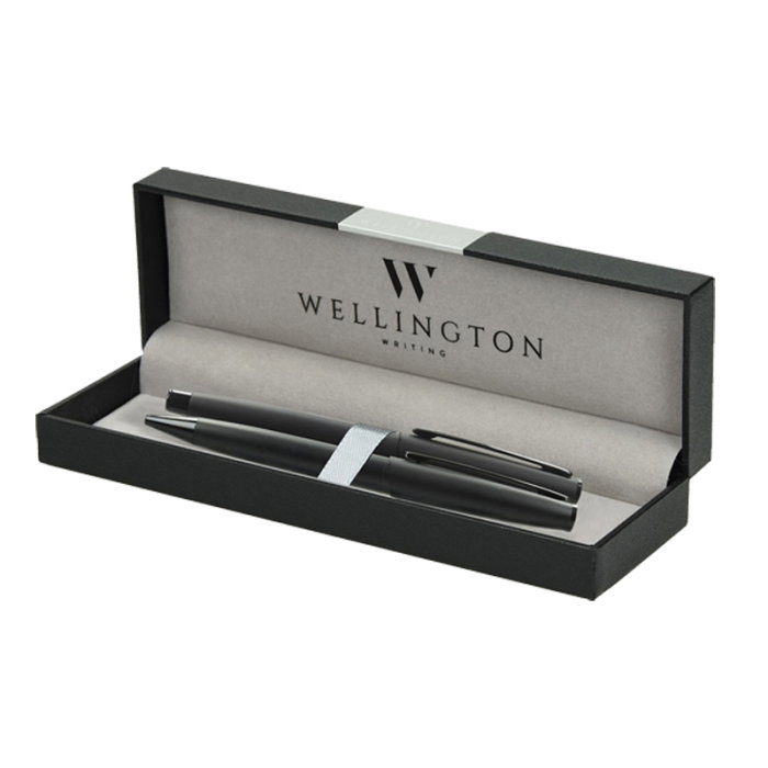 SET PIX + ROLLER WELLINGTON ADGER  BLACK 1953002 [1]