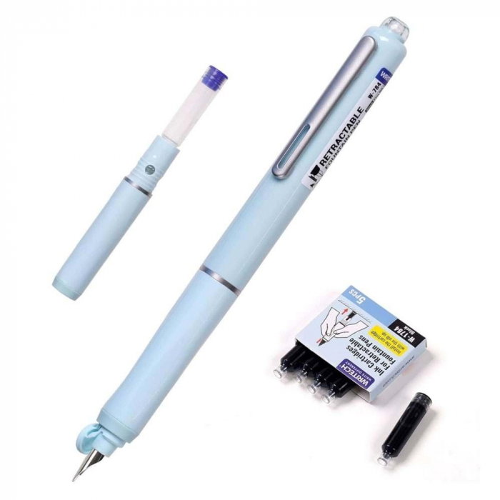 EU STILOU WRITECH CLICK +5 REZERVE W-784 ALBASTRU 260058/260055 [1]