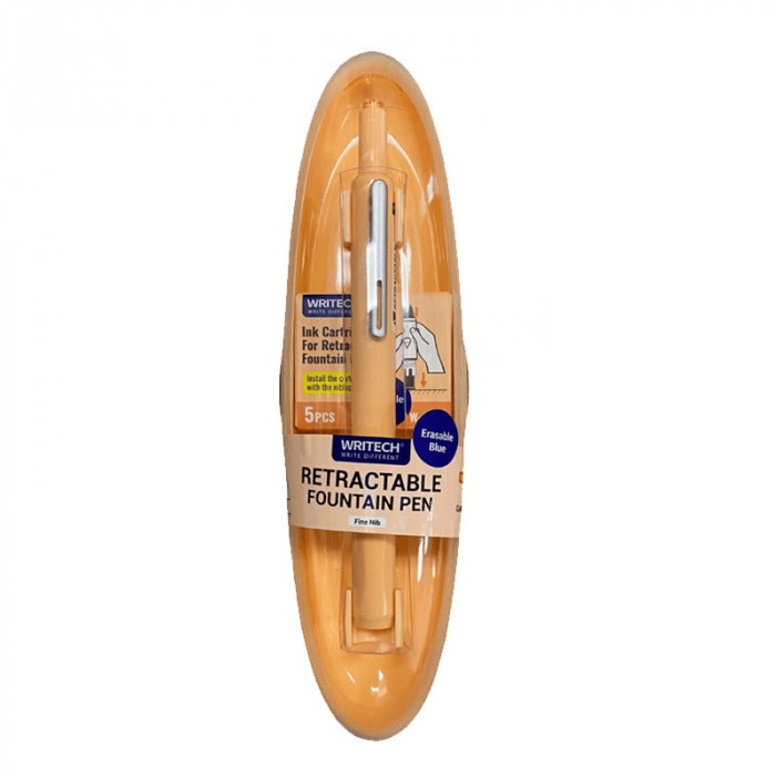 EU STILOU WRITECH CLICK +5 REZERVE PORTOCALIU 260058/260095 [2]