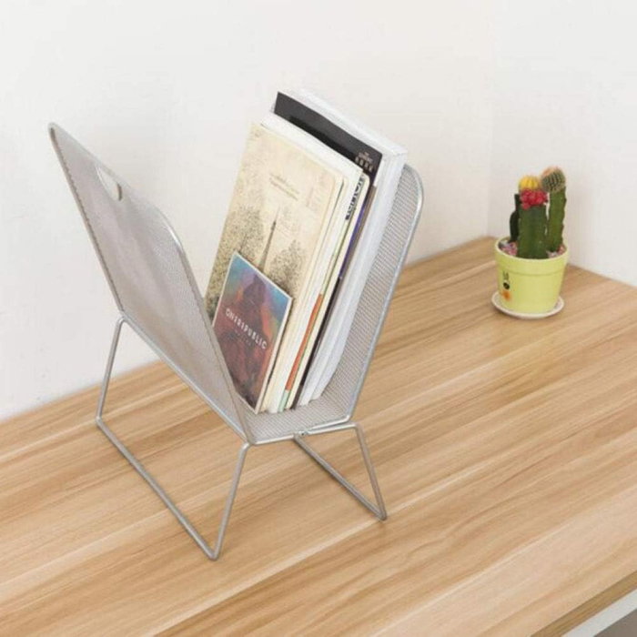 Suport Reviste Metal Argintiu 22661S [6]
