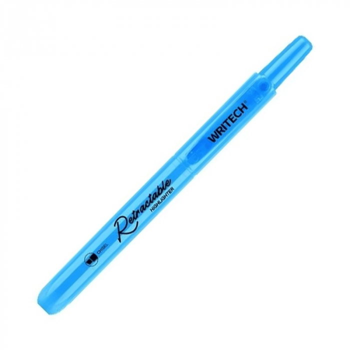 EU TEXTMARKER RETRACTABIL WRITECH VF.TESIT 1-4MM ALBASTRU FLUO 260002 [1]