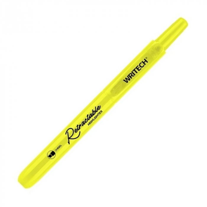 EU TEXTMARKER RETRACTABIL WRITECH VF.TESIT 1-4MM GALBEN FLUO 260000 [1]
