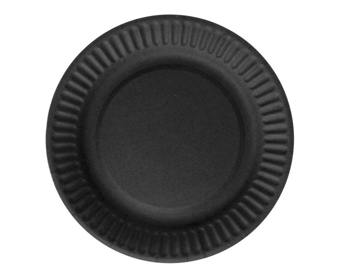 Farfurii Carton Black 18cm 6/set PF-TPCZ Godan [2]
