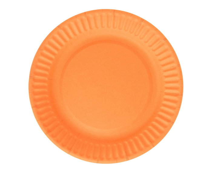 Farfurii Carton Orange 18cm 6/set PF-TPPO Godan [2]