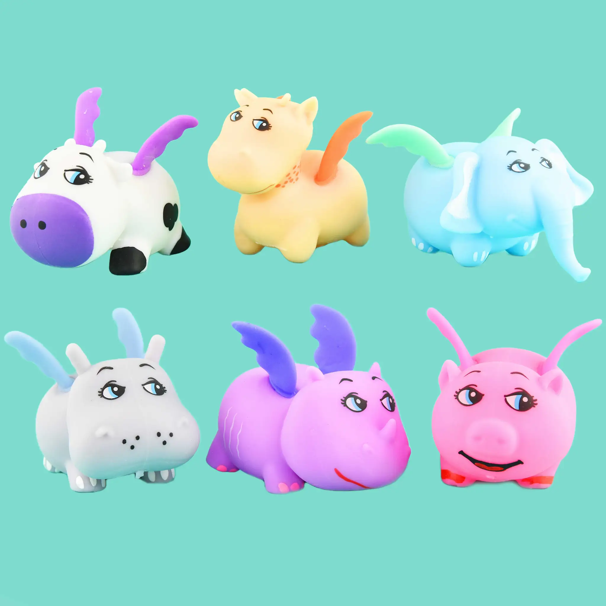 Figurină Squishy 10cm Animale cu Aripi 54860 - ipb.ro [1]