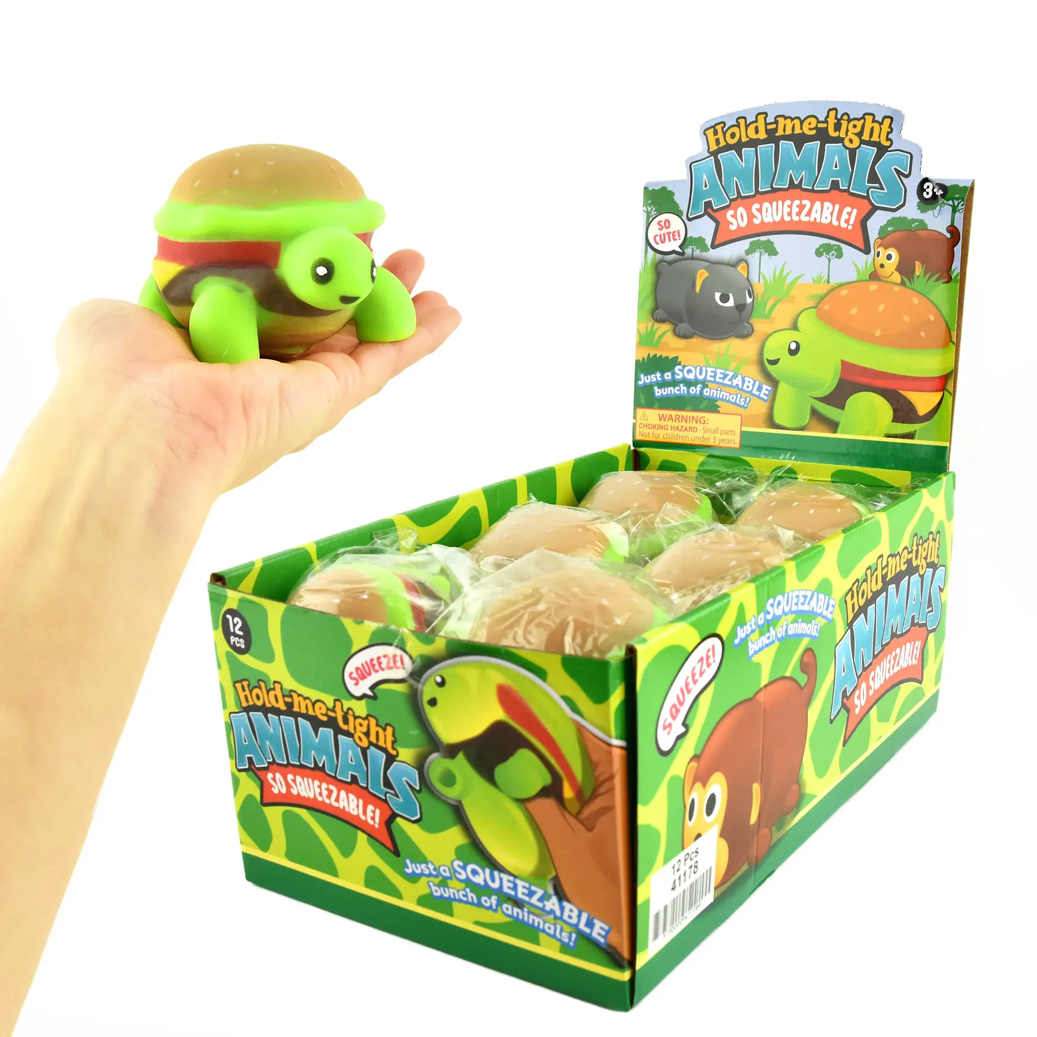 Figurină Squishy Broască Țestoasă Burger 10cm [2]