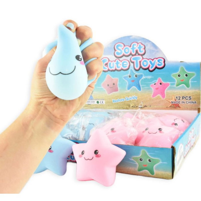 Figurină Squishy 10cm Stea 54834 Antistres - ipb.ro [1]