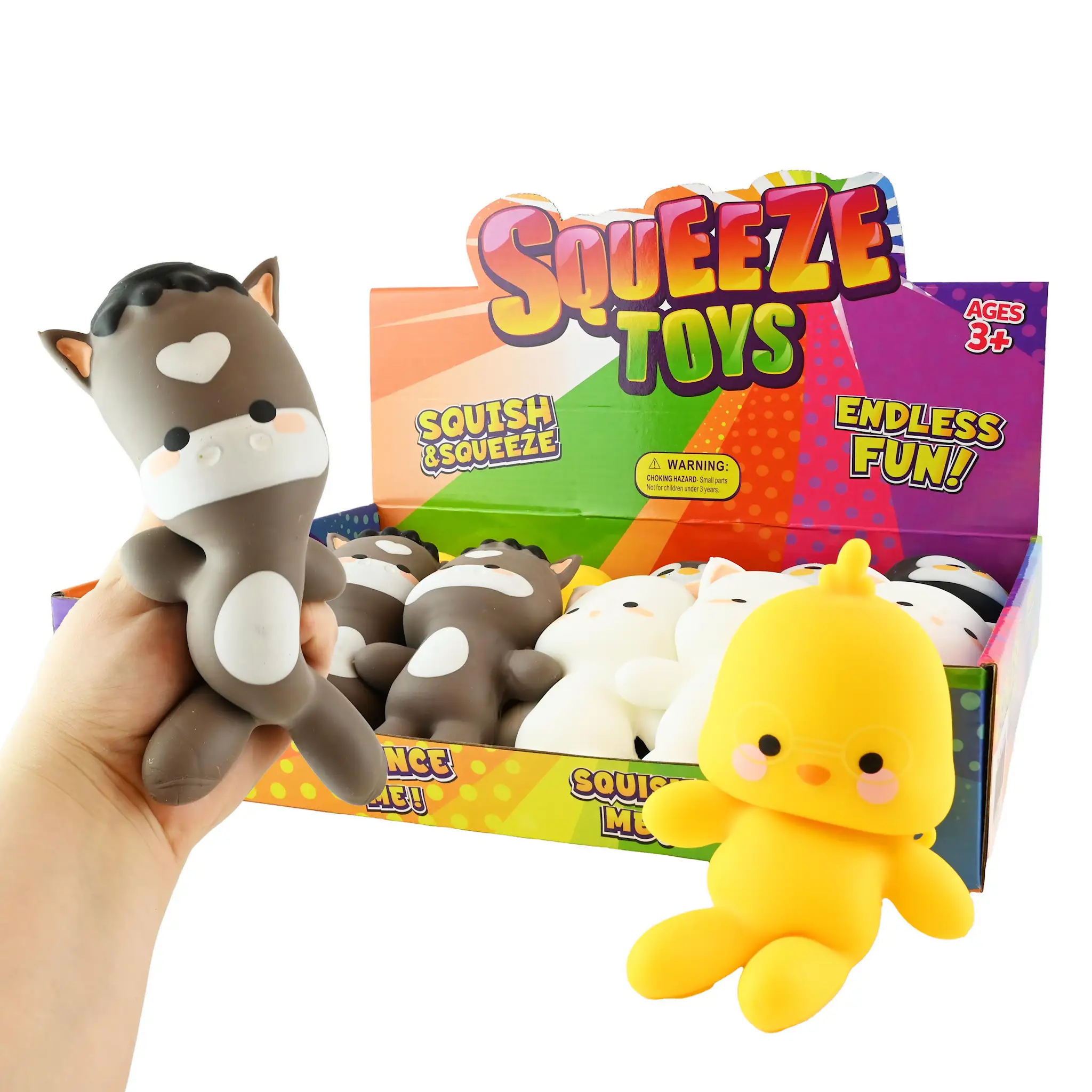 Figurină Squishy 17cm Animăluțe Picioare Lungi 41660 - ipb.ro [2]