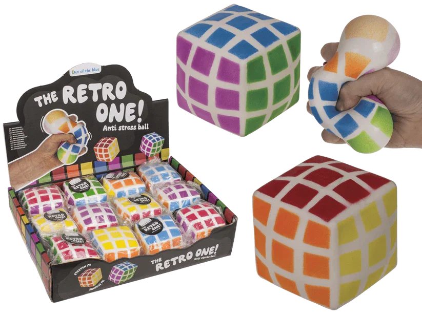 Cub Rubik Squishy 6cm - Jucărie Antistres Retro - ipb.ro [1]