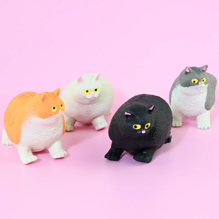 Figurină Squishy Pisicuță 11cm cu Nisip Kinetic 41673 - ipb.ro [1]