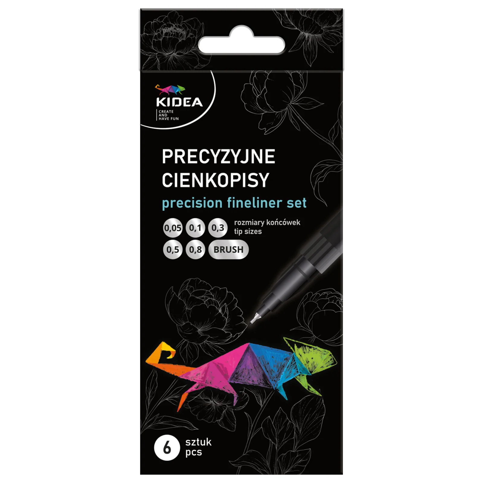 Set Finelinere Kidea CIZP6KA - 6 Piese Precizie [1]