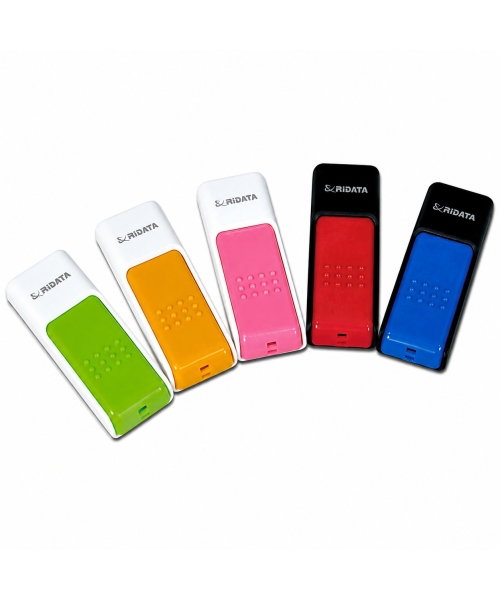 Stick USB 2.0 RiDATA EZDrive Cube 16GB Alb-Verde 94923 [3]