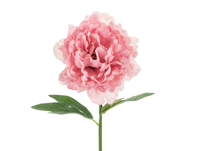 Bujor Artificial Roz 35cm KWT4-081 - Decor Premium [1]