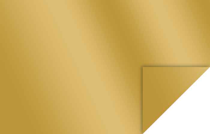 Folie Aluminiu Artizanat Auriu Mat 500x780mm Heyda [2]