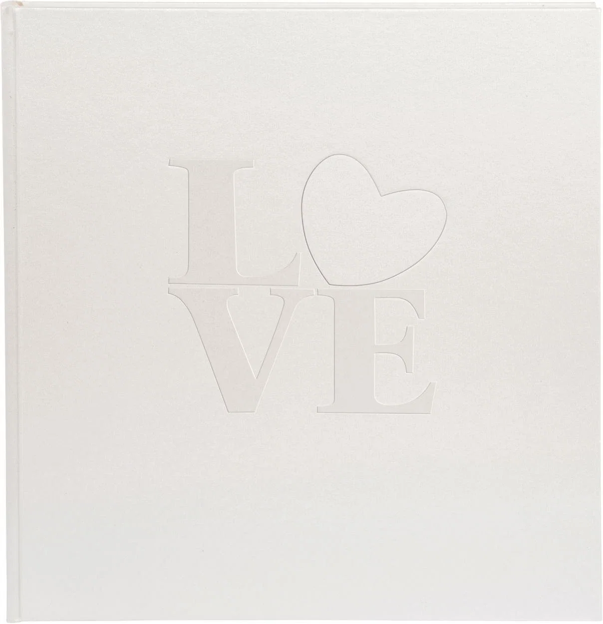 GB ALBUM FOTO NUNTA 30*31CM 60 FILE WHITE LOVE 08118 [1]