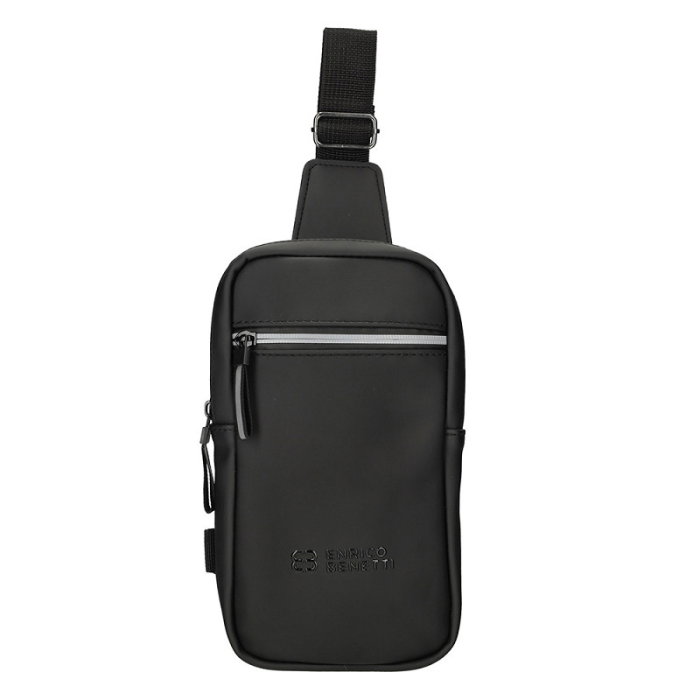 Geantă Crossbody Impermeabilă Enrico Benetti Bergen Neagră [2]