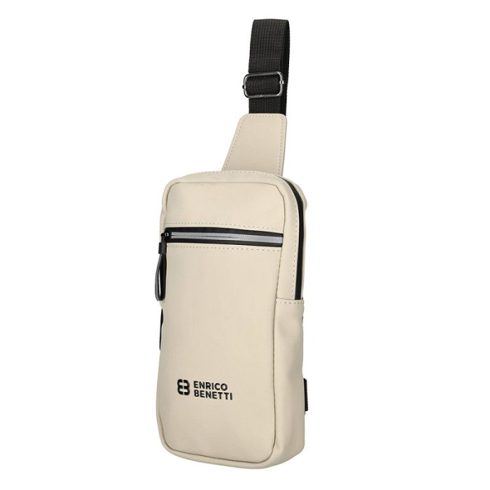 Geantă Crossbody Impermeabilă Enrico Benetti Bergen Taupe Light [1]