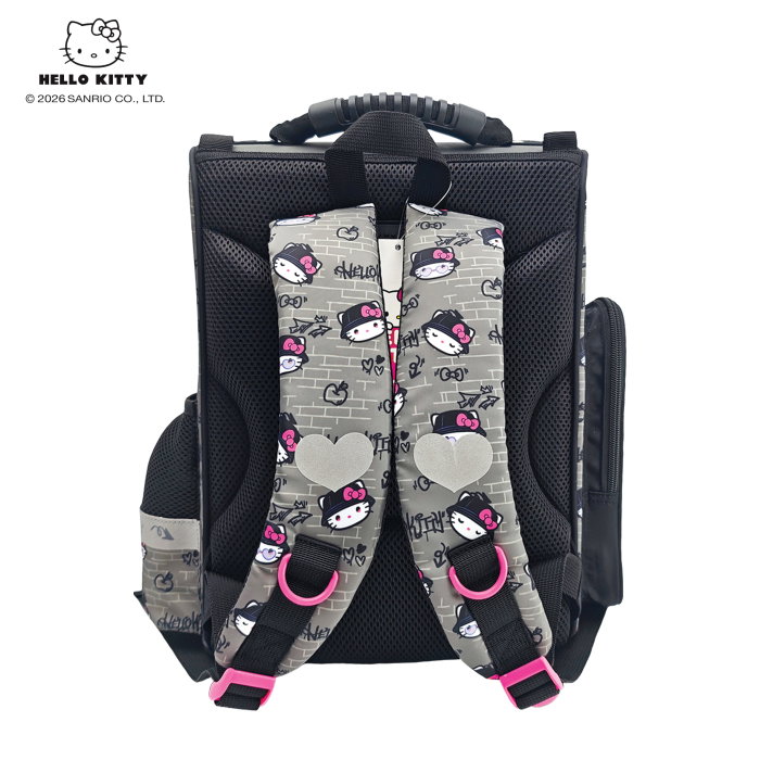Ghiozdan Ergonomic Hello Kitty Grey 15L [4]