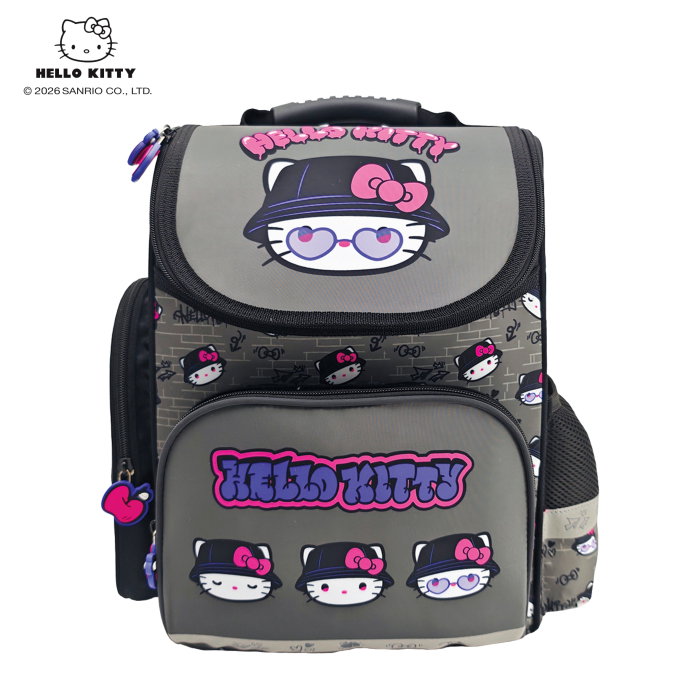 Ghiozdan Ergonomic Hello Kitty Grey 15L [1]