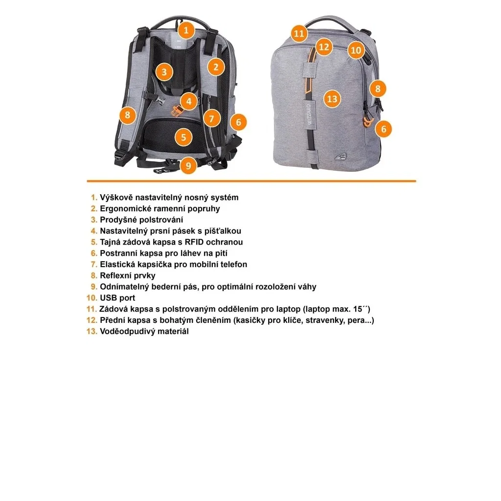 Rucsac Școlar Walker Elite Neon Lights 34L [4]