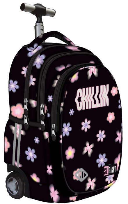 Ghiozdan Troler St.Right TB-01 Flower Mood 26L - 300745 [1]
