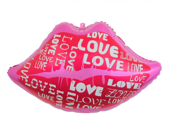 GOD BALON FOLIE ALUMINIU Lips&Love, 62*38cm FG-HULO [1]