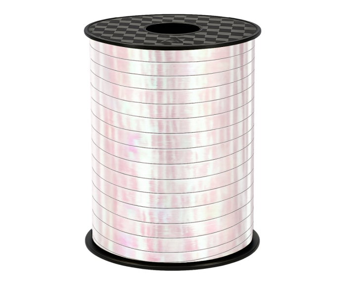 RAFIE PLASTIC LUCIOASA 0.5cm*458m, alb iridescent GT-5IP11 [1]