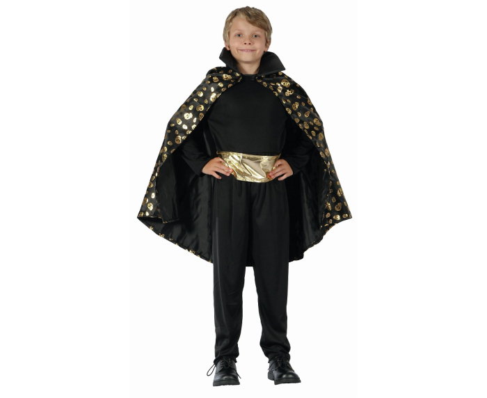 COSTUM PENTRU COPII 120/130CM VAMPIR AURIU SL-HW12 [1]