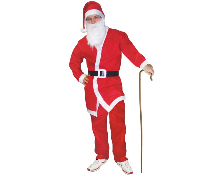 COSTUM PT ADULTI MOS CRACIUN MARIME UNICA ROSU NW-SDMI [1]