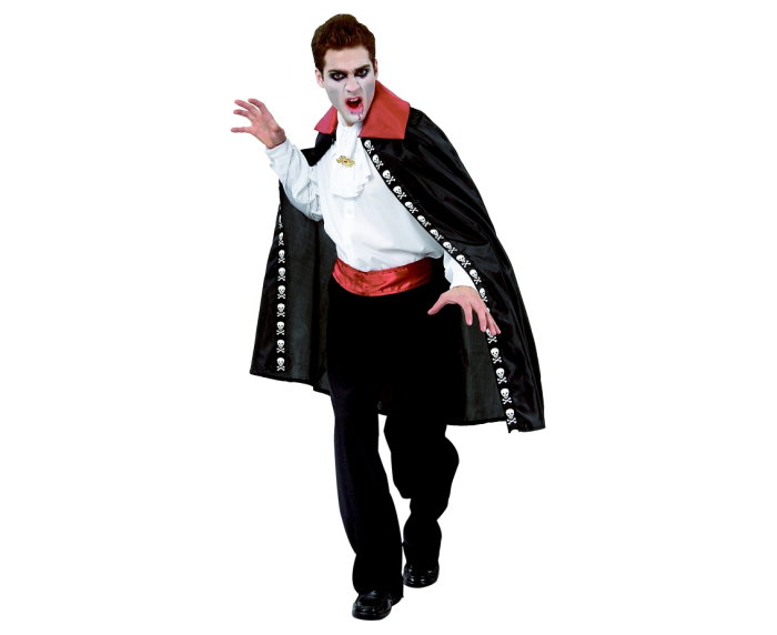 COSTUM PT ADULTI VAMPIR, NEGRU, MARIME UNIVERSALA SL-PWCU [1]