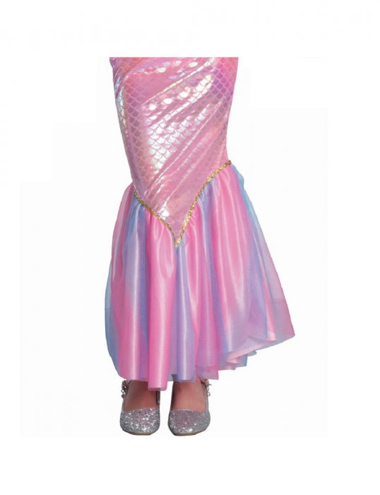 GOD COSTUM PT COPII 110/120 CM SIRENA ROZ SL-RS11 [3]