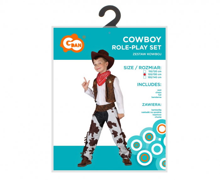 GOD COSTUM PT COPII 120/130 CM COWBOY SL-CY12 [4]