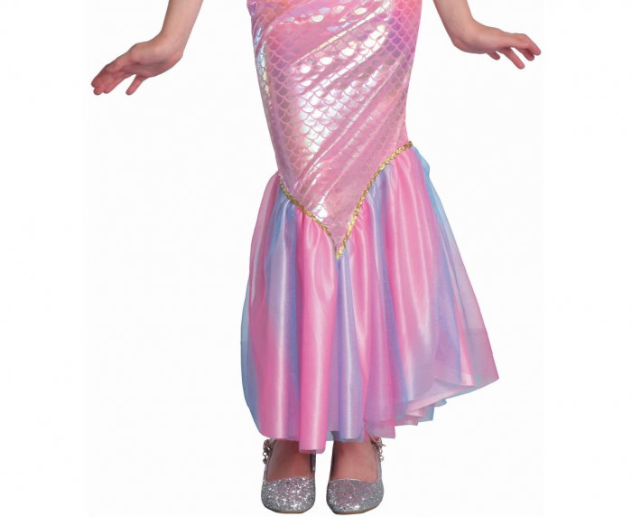 GOD COSTUM PT COPII 130/140 CM SIRENA ROZ SL-RS13 [3]