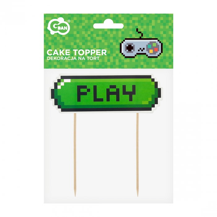 GOD DECORATIUNI DIN LEMN PENTRU TORT GAME ON - PLAY 15CM PF-DTGP [3]