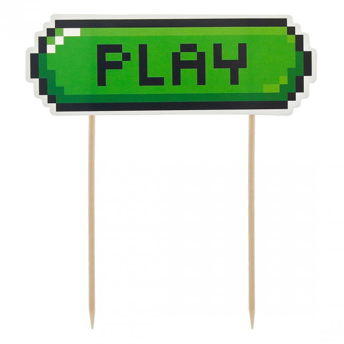 GOD DECORATIUNI DIN LEMN PENTRU TORT GAME ON - PLAY 15CM PF-DTGP [1]
