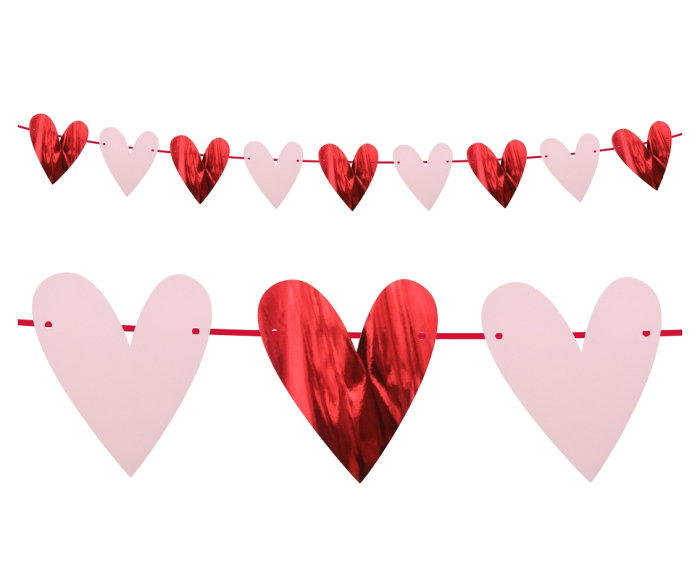 GHIRLANDA DIN HARTIE Hearts, 200cm PF-GPSB [3]