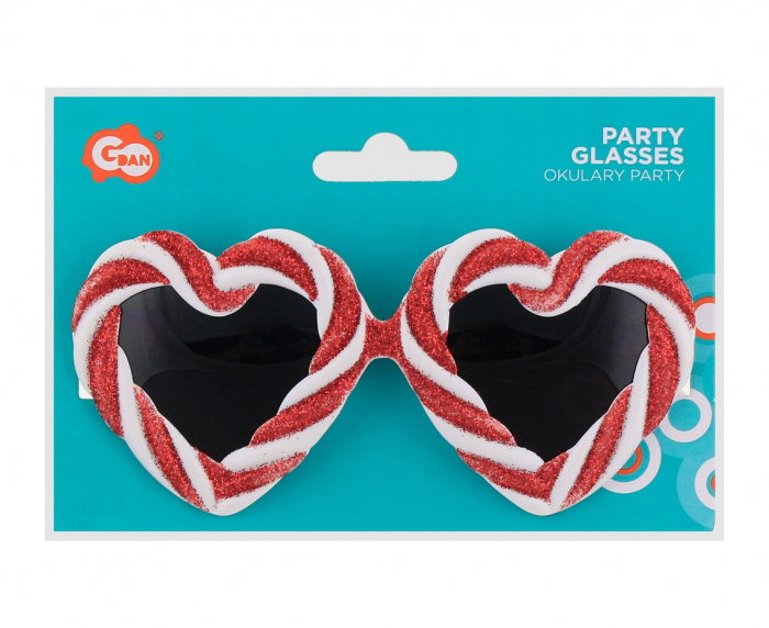 GOD OCHELARI PARTY SWEET HEARTS GLITTER NP-OSOC [3]