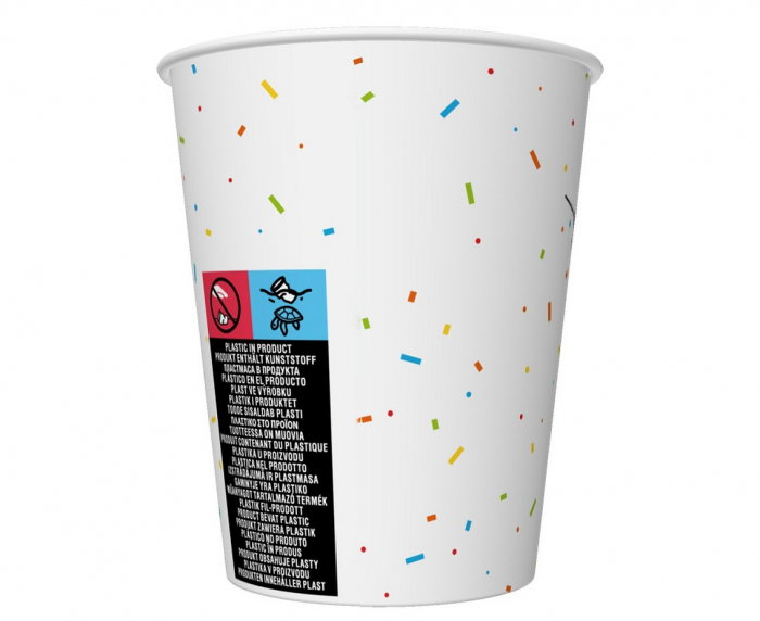 GOD PAHARE CARTON Colorful Party, 250ml, 6/set PM-KPA1 [2]