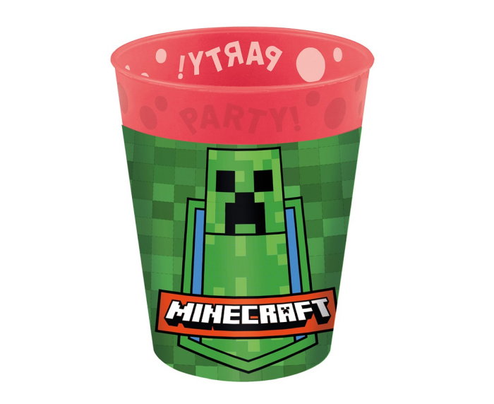 PAHARE PLASTIC REUTILIZABILE Minecraft Mojang, 250ml, 4/set 96771 [1]
