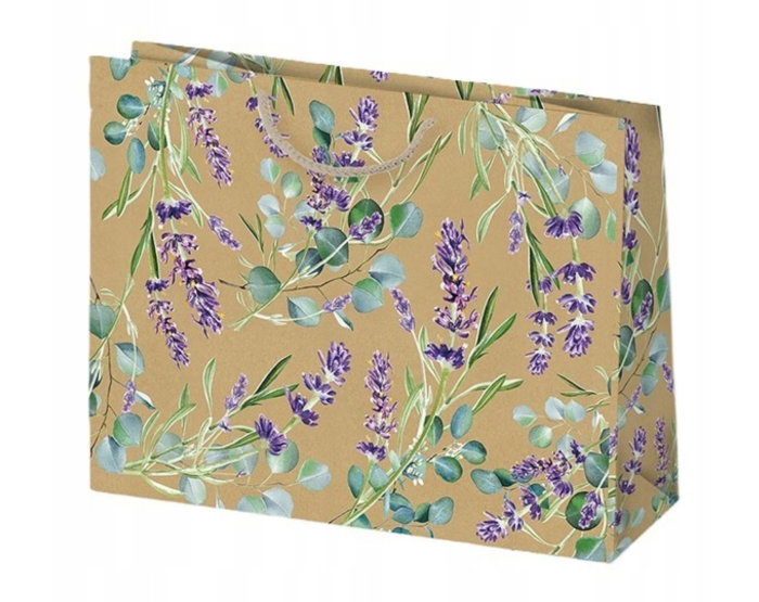 SACOSA CADOU ECO 30*23*10CM KRAFT MIX FLORI NR.49 T6EKO_OG_49 [5]